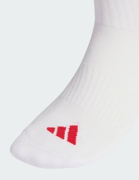 Set de calceta para entrenamiento Adidas unisex 3 pares