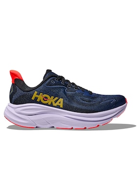 Tenis Clifton 10 para correr Hoka de mujer