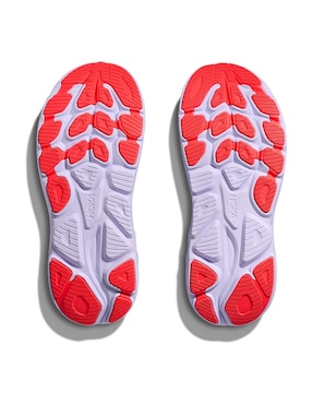 Tenis Clifton 10 para correr Hoka de mujer