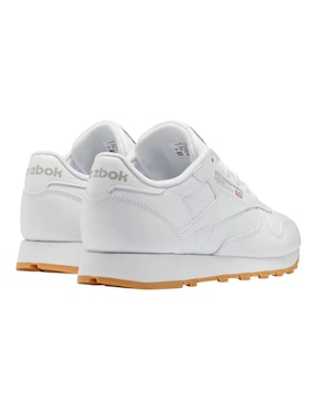 Tenis de piel Reebok Classic Leather de mujer para correr