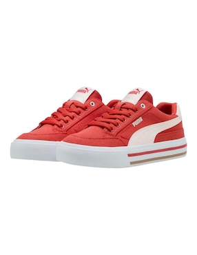 Tenis casual Puma Court Classic Vulc de mujer