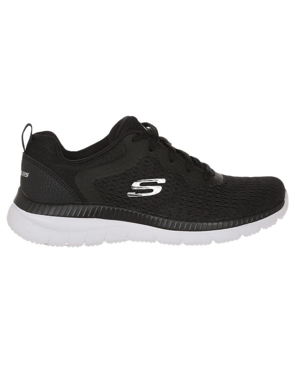 tenis skechers dama negro