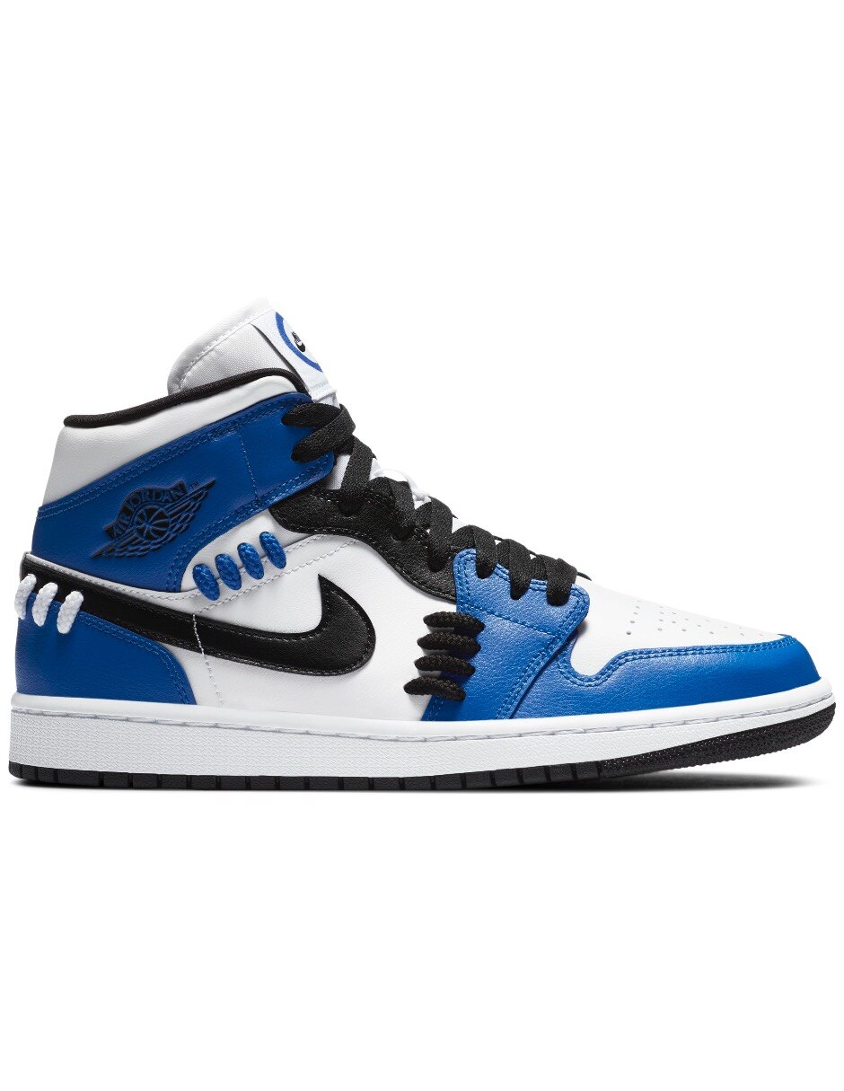 jordan 1 mujer azul