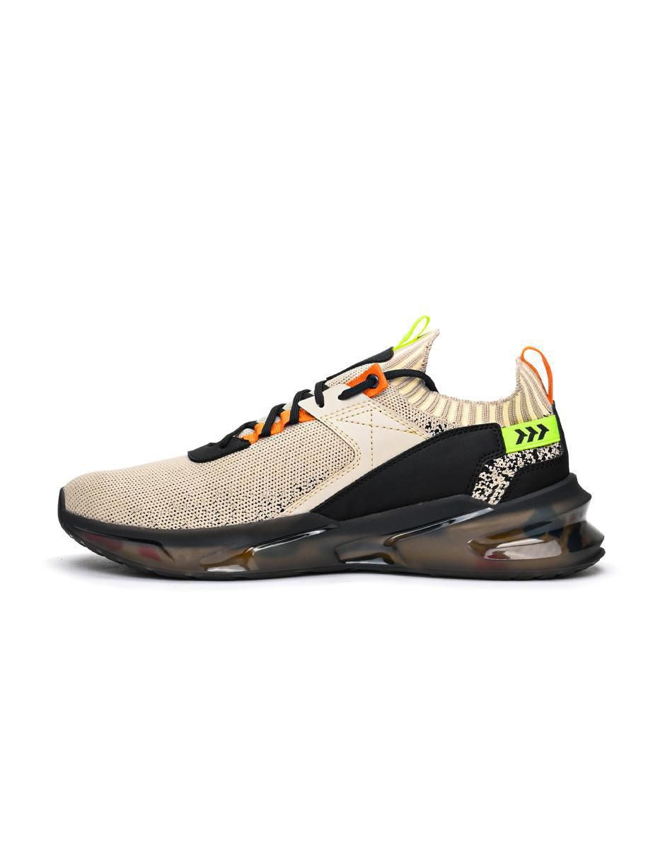 Tenis Iron Hide Biege de hombre 2