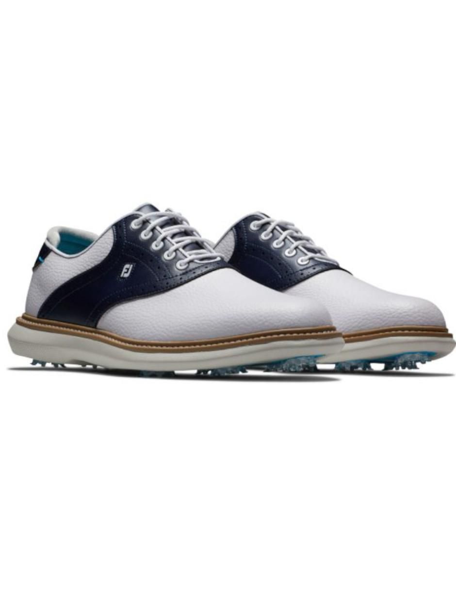 Tenis de piel Traditions de hombre para golf 3