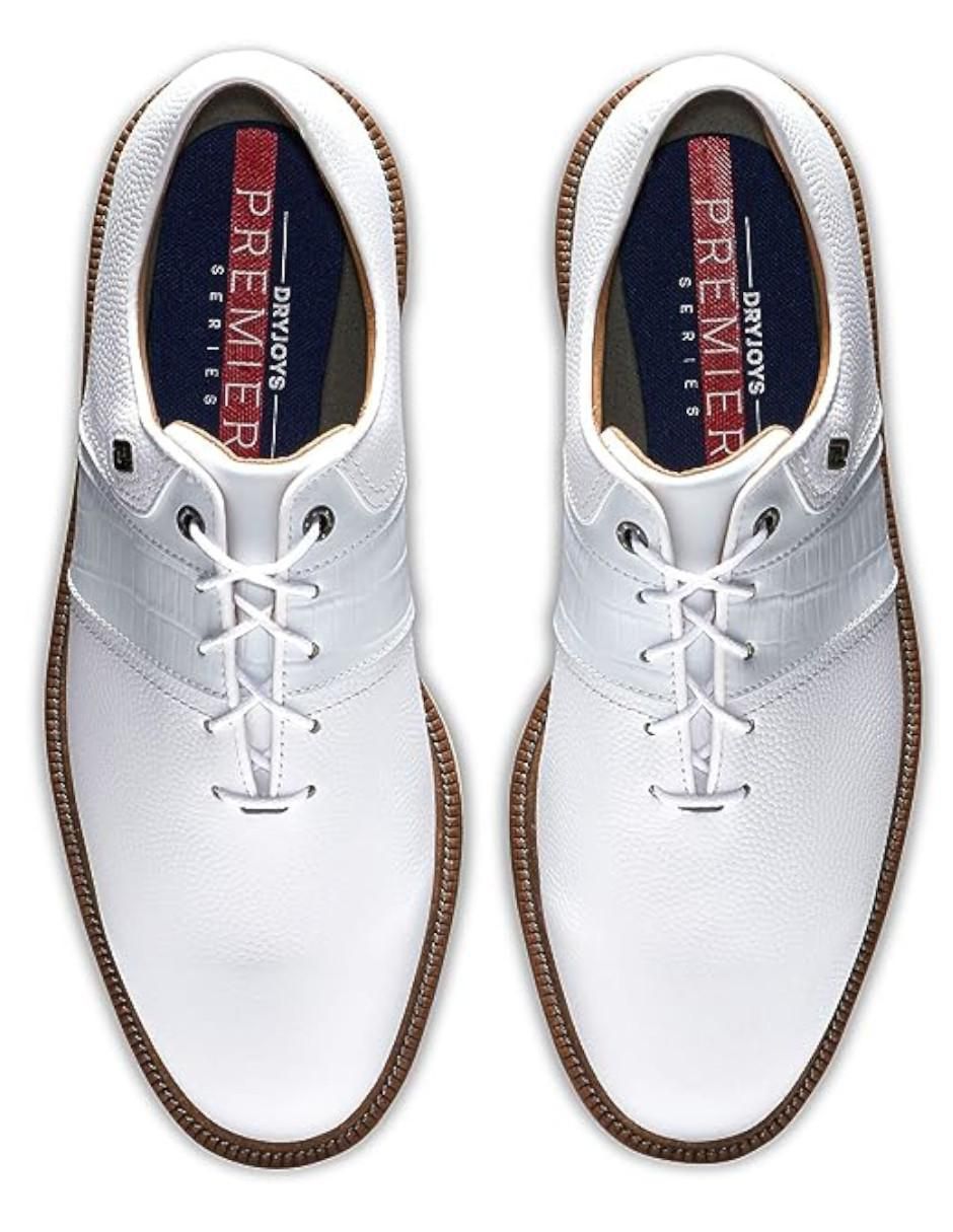 Tenis de piel de hombre para golf 4