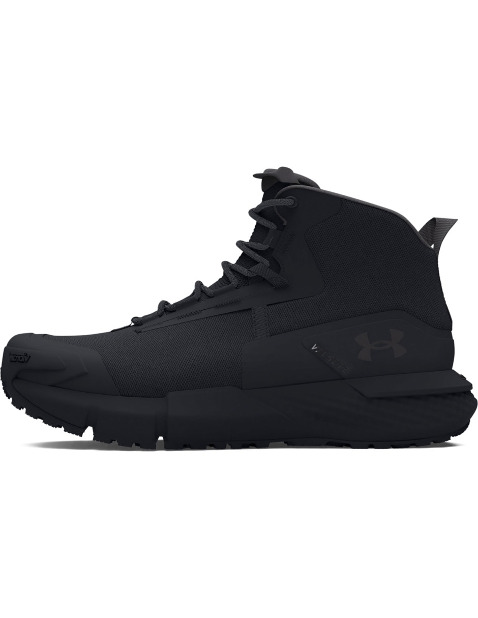 Bota Ua Charged Valsetz Midblk para montañismo de hombre 3
