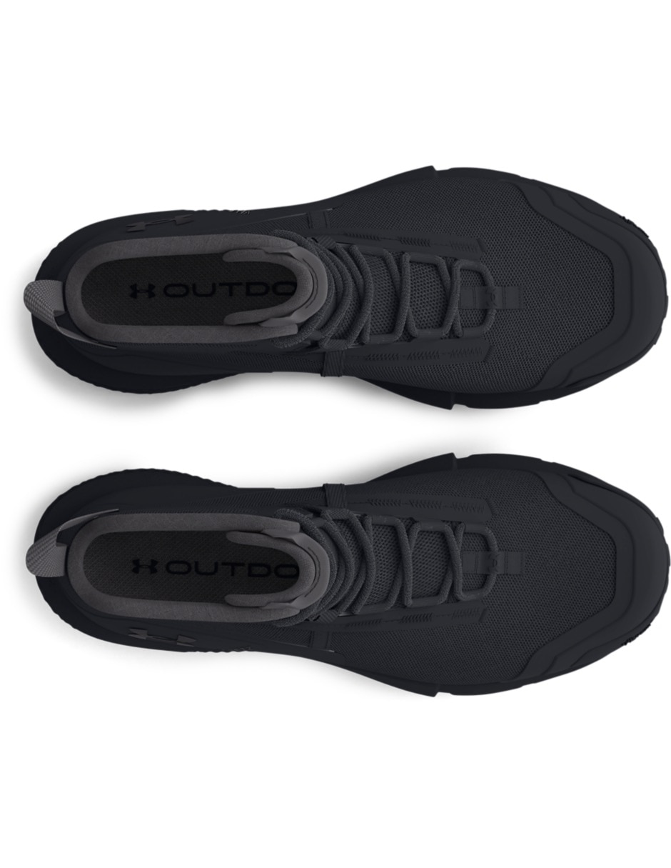 Bota Ua Charged Valsetz Midblk para montañismo de hombre 7