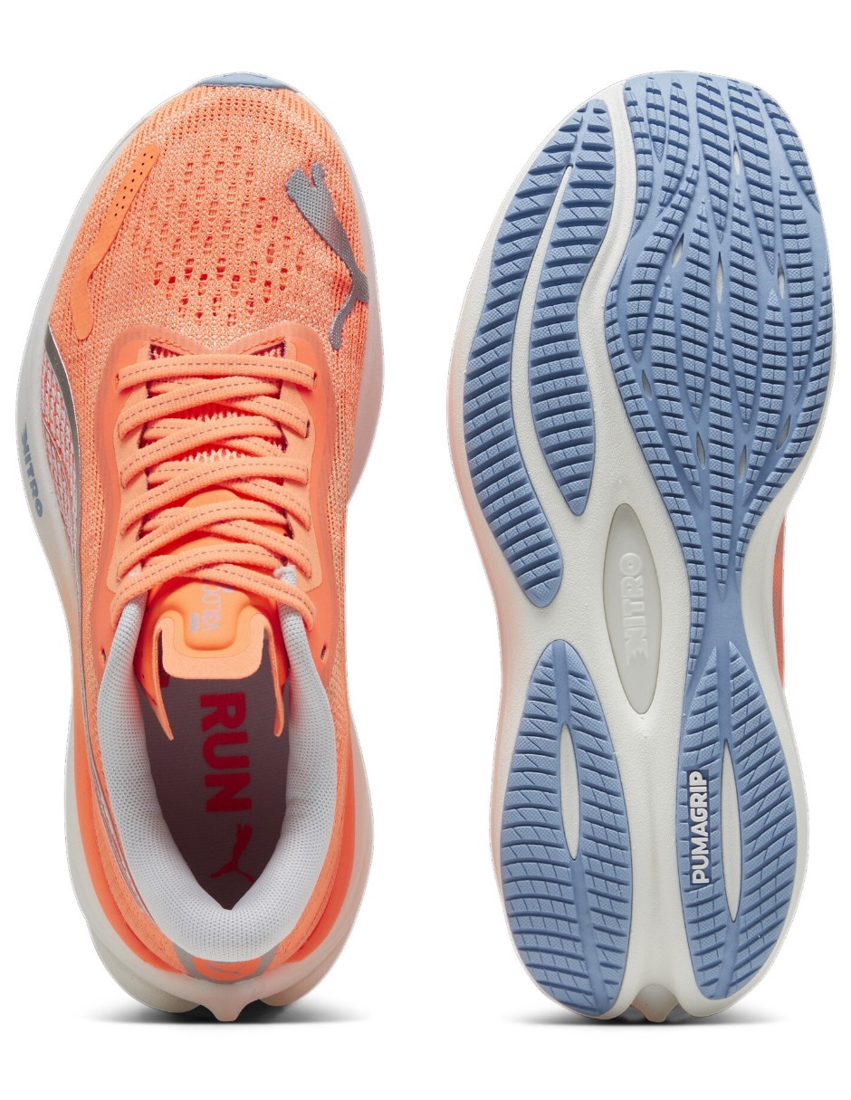Tenis Velocity Nitro 3 Wns para correr de mujer 6