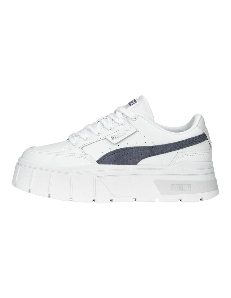 Tenis puma de online piel mujer