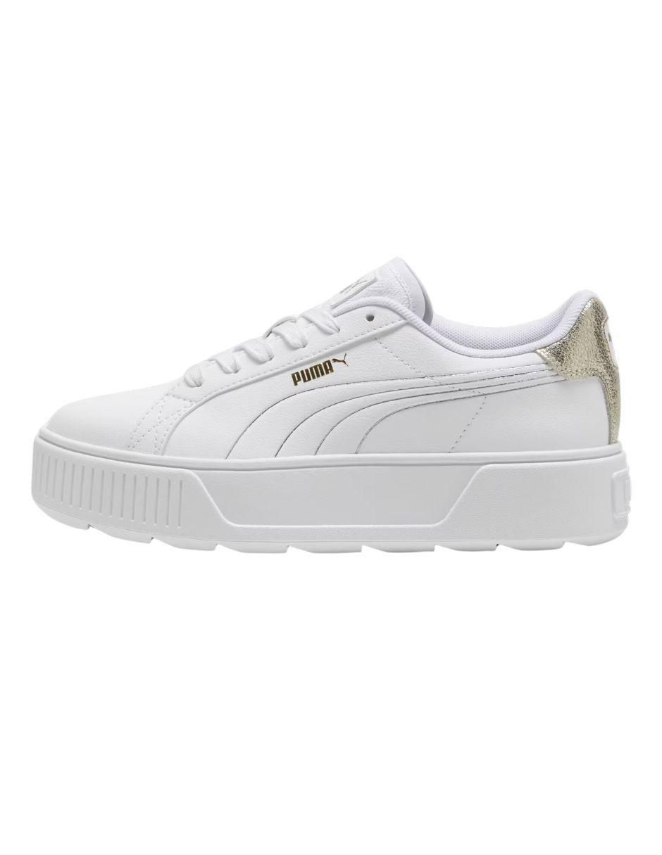 Tenis Puma de piel Karmen Metallic Shine de mujer