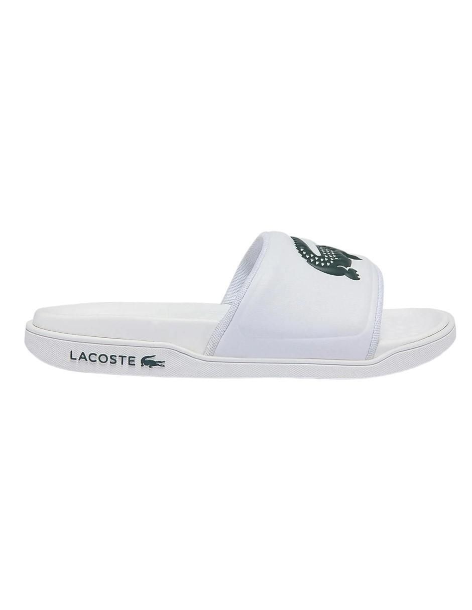 chanclas mujer lacoste
