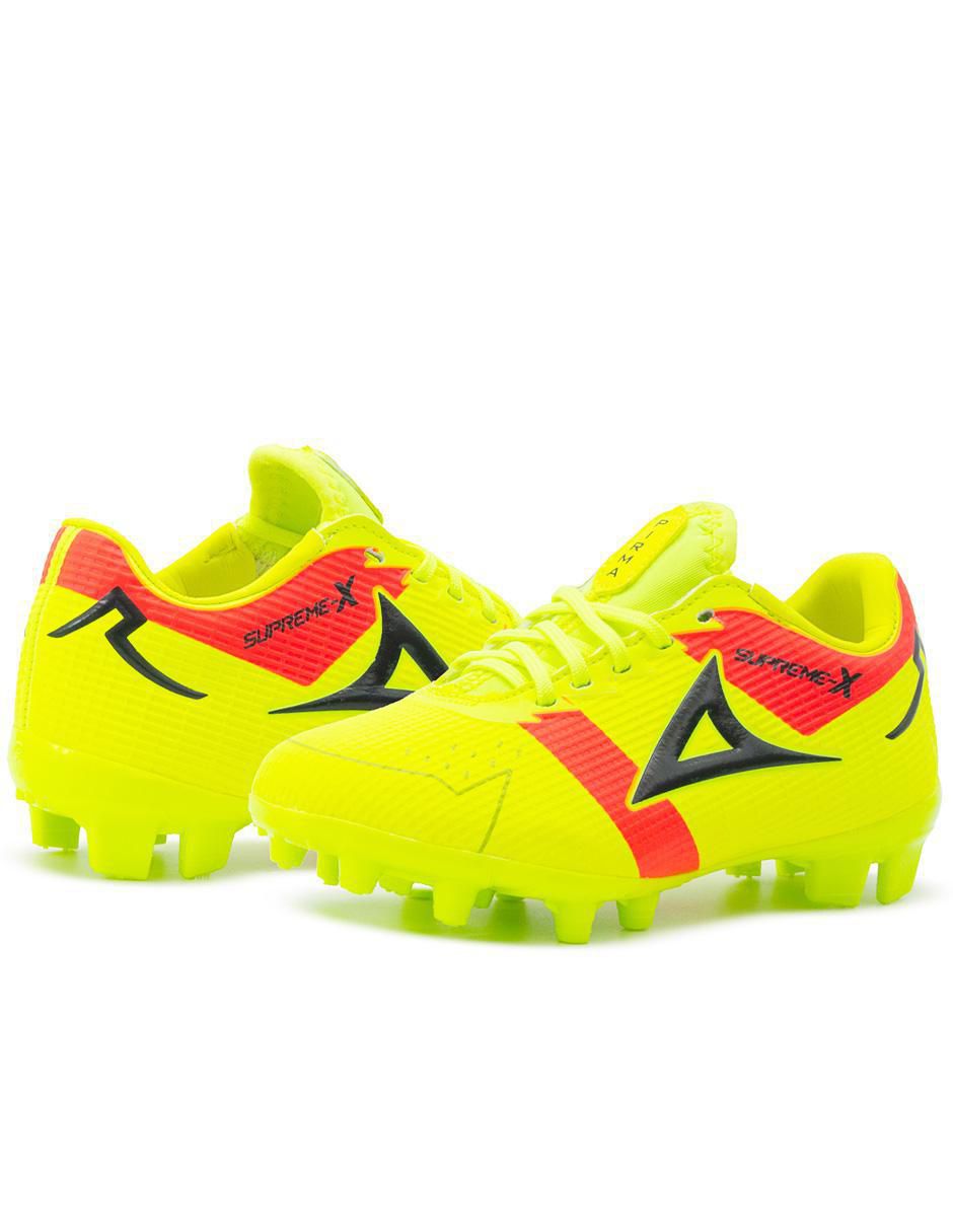 "tenis" pirma "de piel" (si aplica) supreme-x "de" niño "para" fútbol