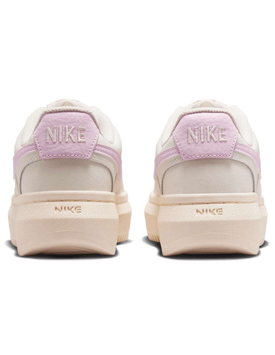 Tenis casual Court Vision Alta Ltr de mujer 2