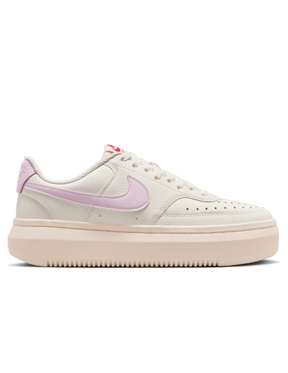 Tenis casual Court Vision Alta Ltr de mujer 5