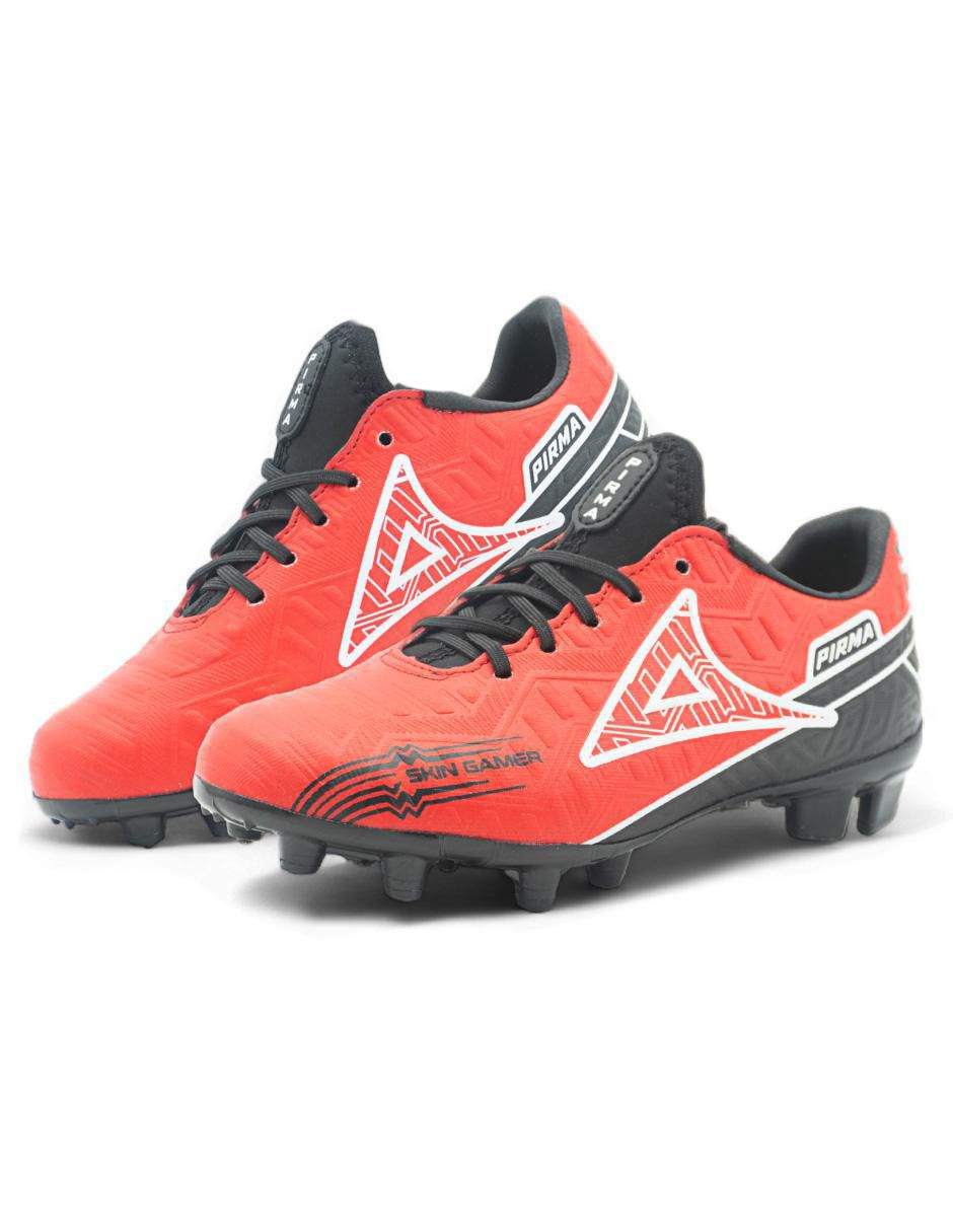 "tenis" pirma "de piel" (si aplica) skin gamer "de" niño "para" fútbol