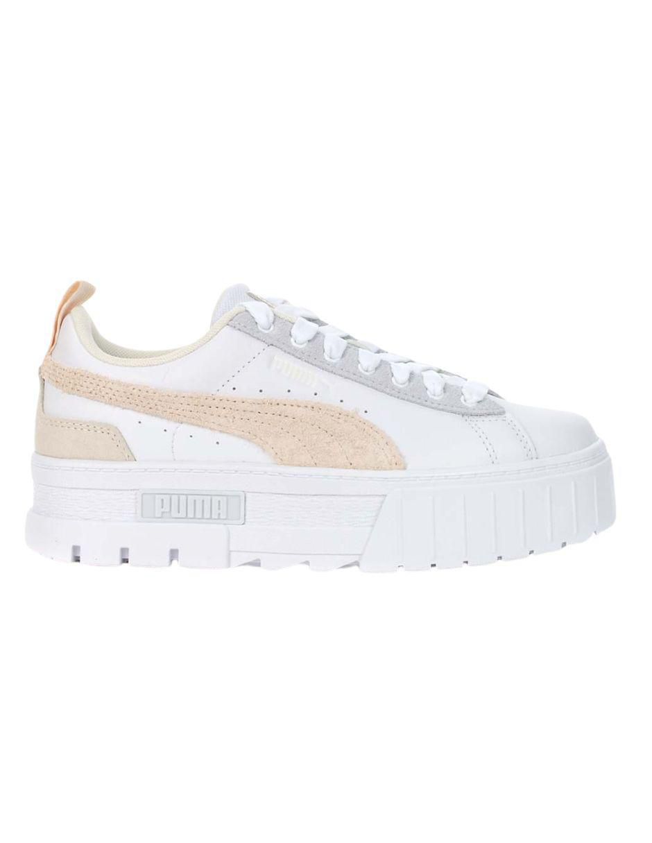Tenis de piel Mayze Mix de mujer 4
