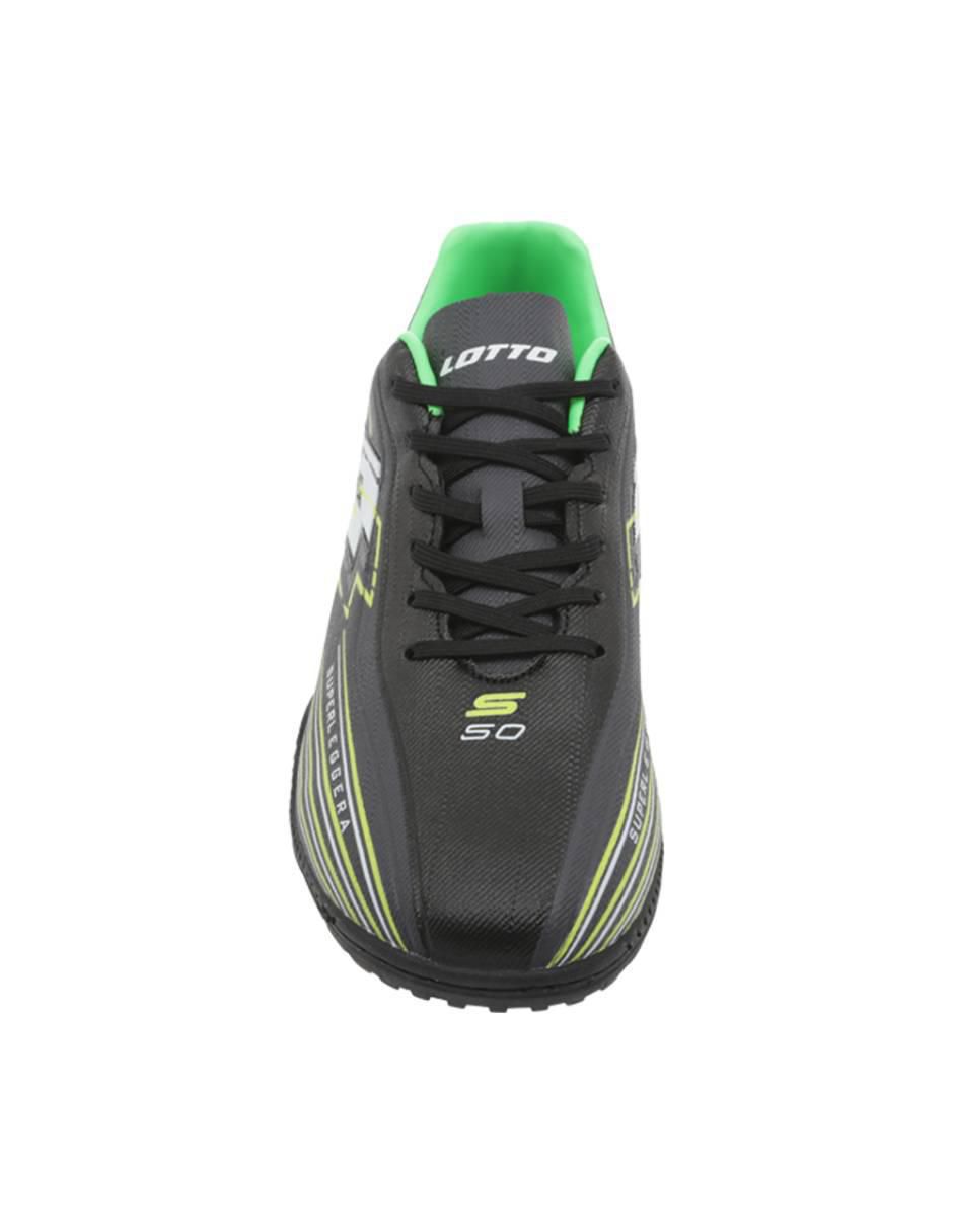 "tenis" lotto "de piel" (si aplica) solista-hg jr "de" niño "para" fútbol