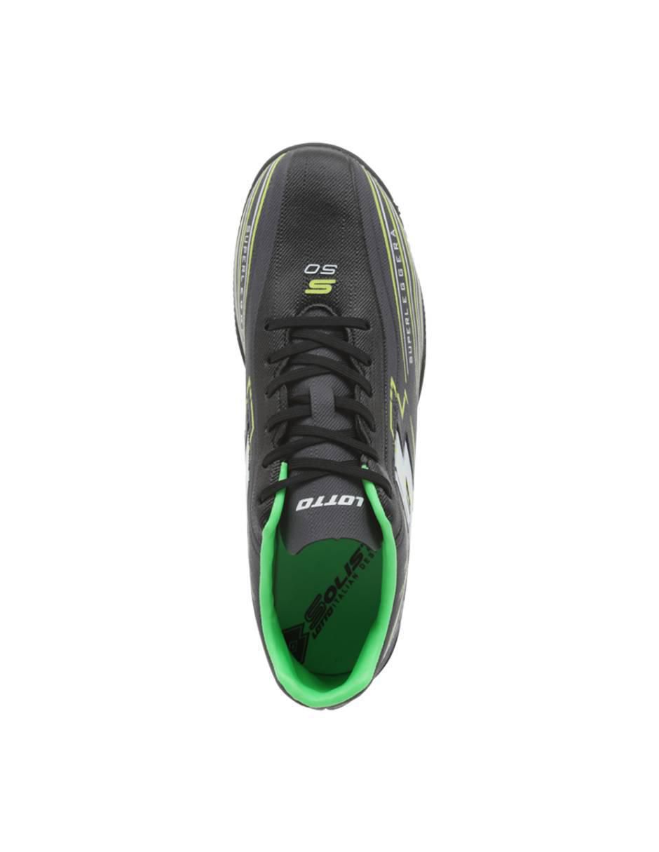 "tenis" lotto "de piel" (si aplica) solista-hg jr "de" niño "para" fútbol