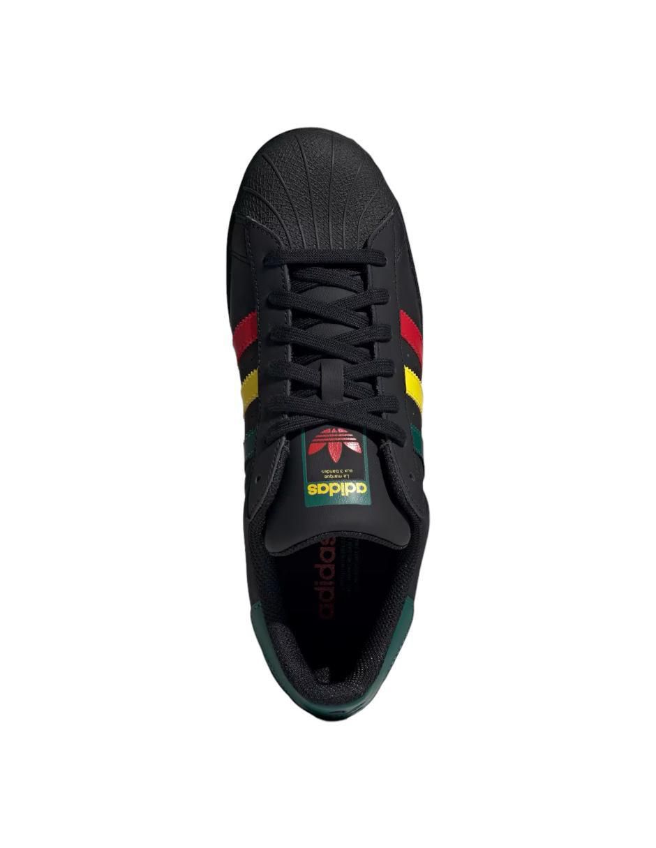 Tenis de piel Superstar unisex 3