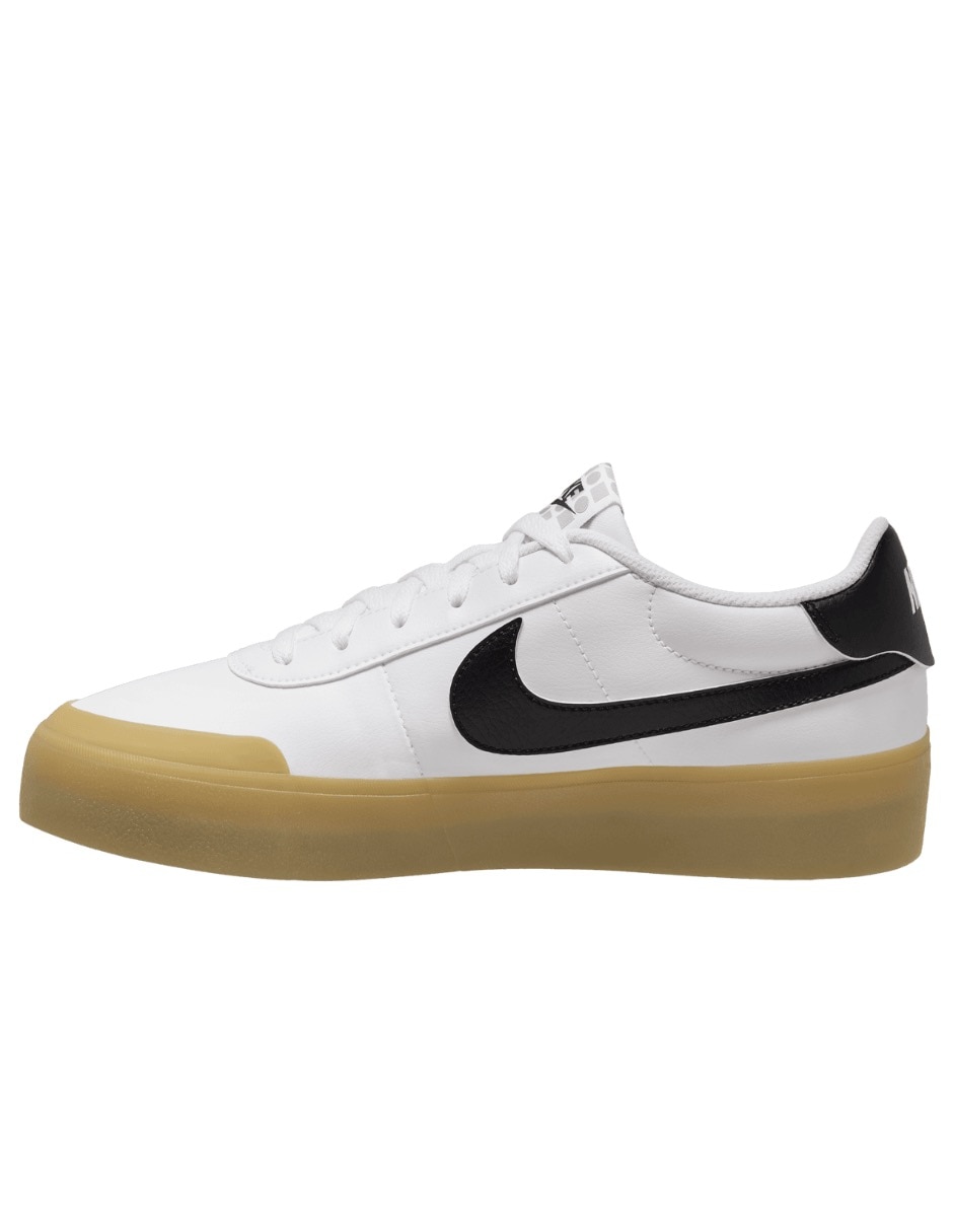 Tenis de piel Court Shot de hombre