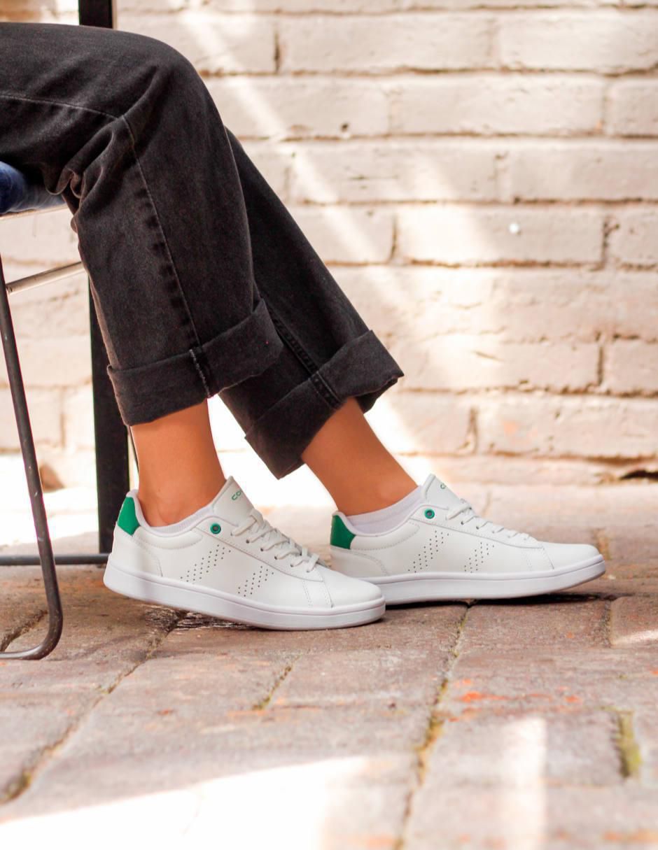 Tenis de piel Kubb de mujer 3