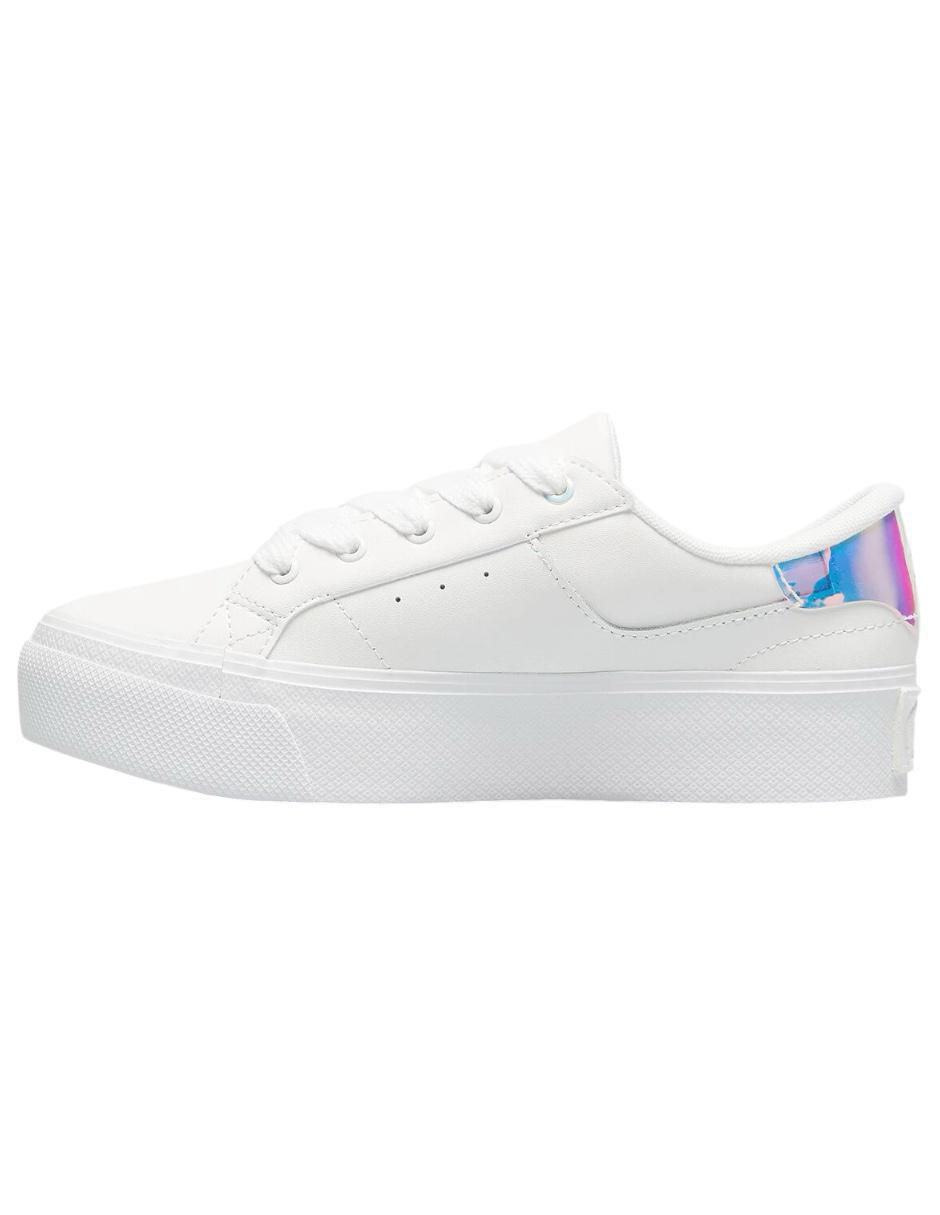 Tenis de piel Ziane Plataform de mujer 3