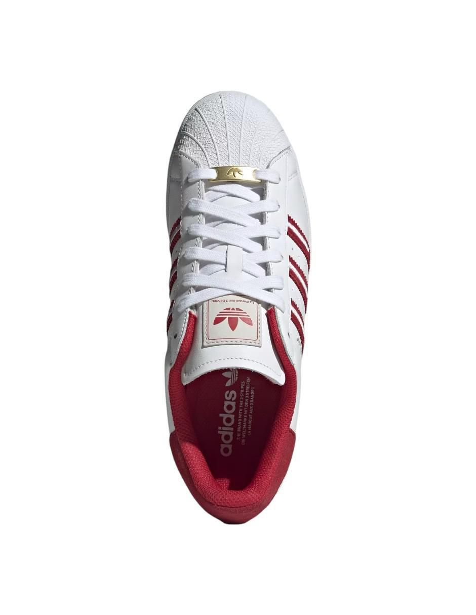 Tenis de piel Superstar unisex 3