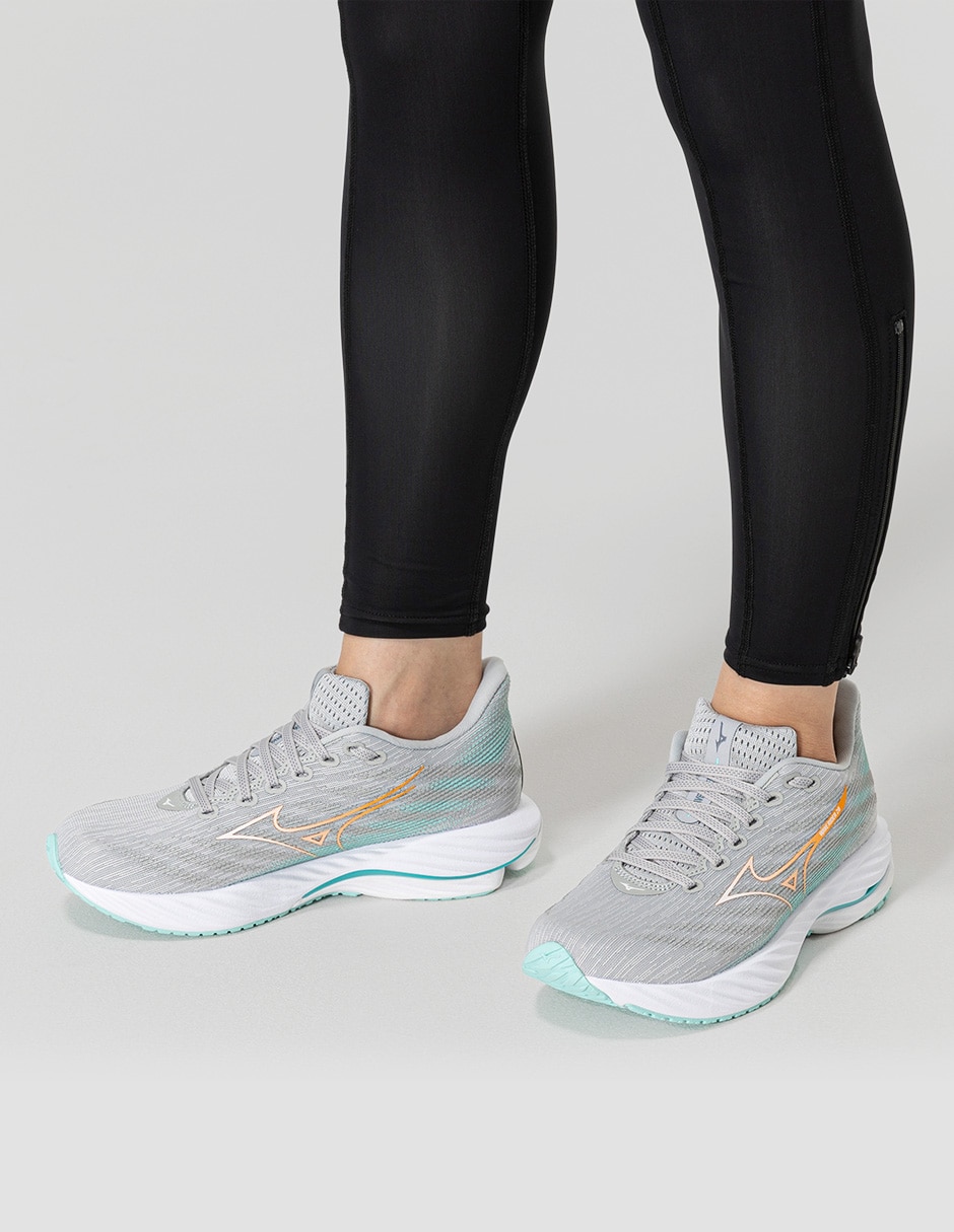 Tenis Wave Rider 28 para correr de mujer 8