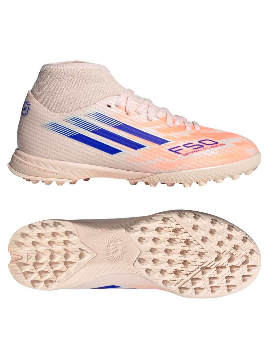 Tenis F50 para fútbol de mujer 10