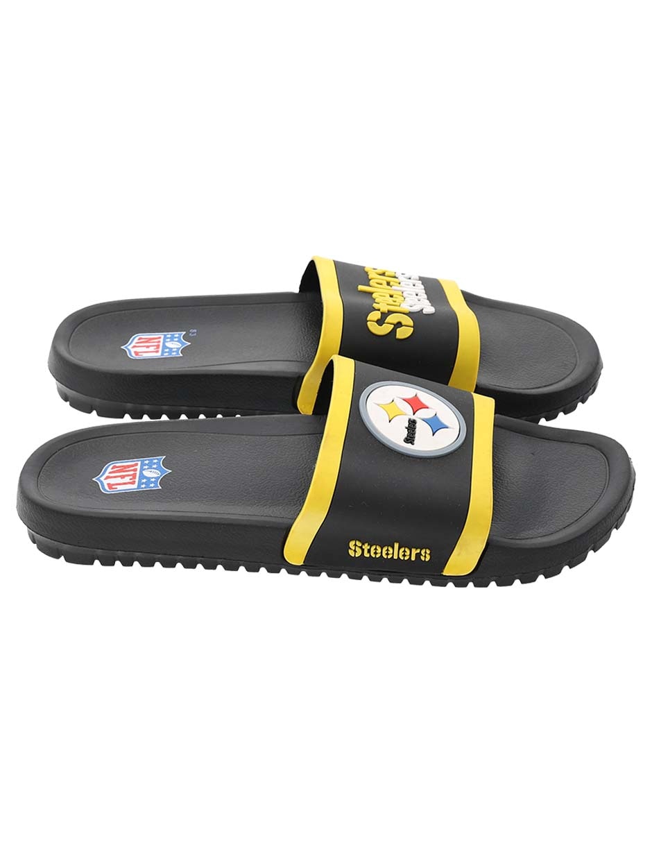 Sandalia casual Pittsburgh Steelers para hombre 2