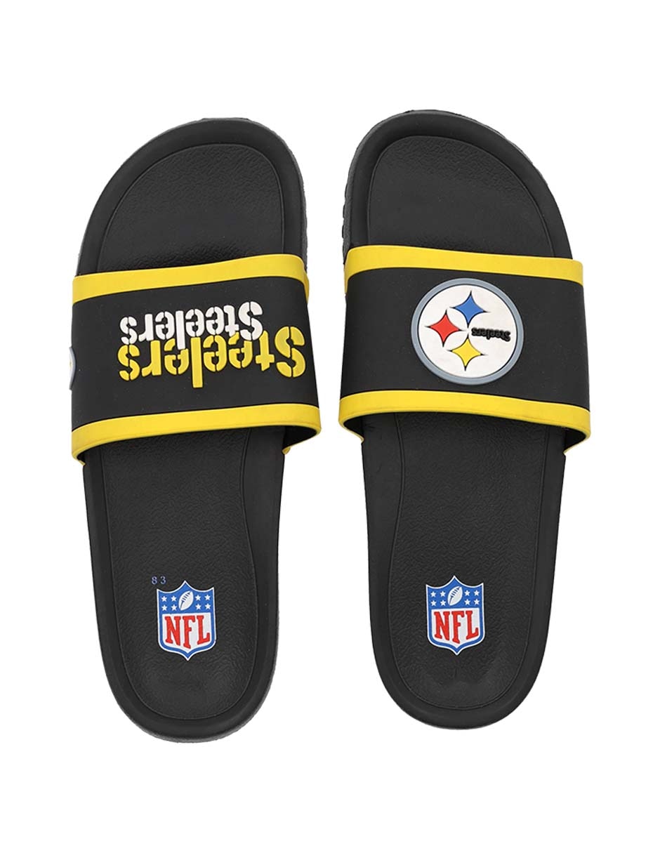 Sandalia casual Pittsburgh Steelers para hombre 3