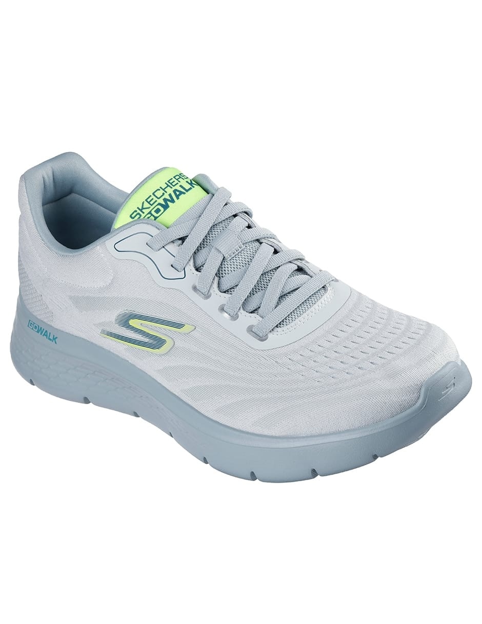Zapatos Skechers Skechers Go Walk Hombre Plata Tenis Para