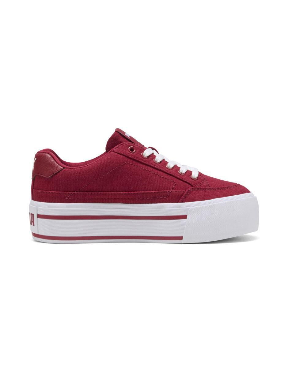 Tenis casual Court classic vulc platform de mujer