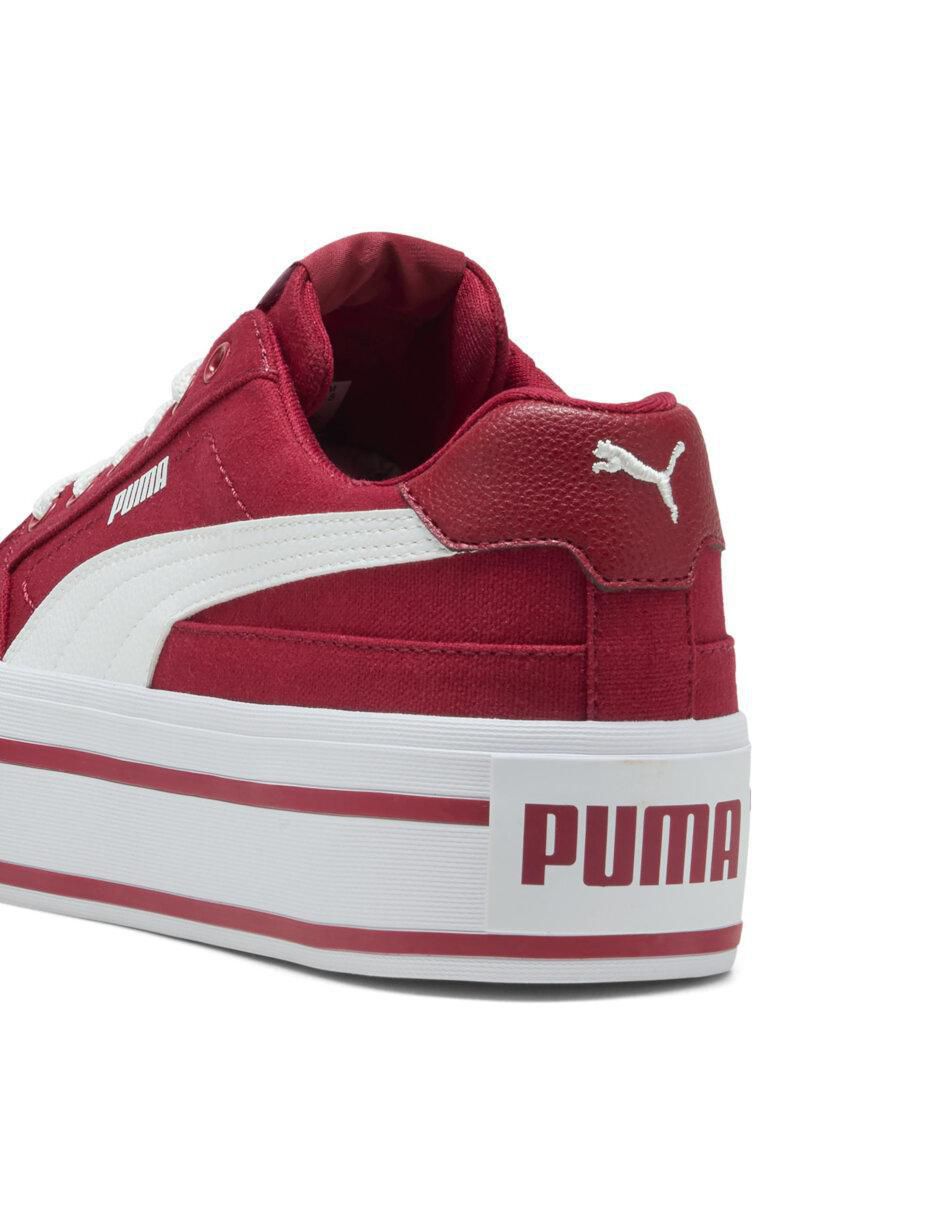 Tenis casual Court classic vulc platform de mujer 2