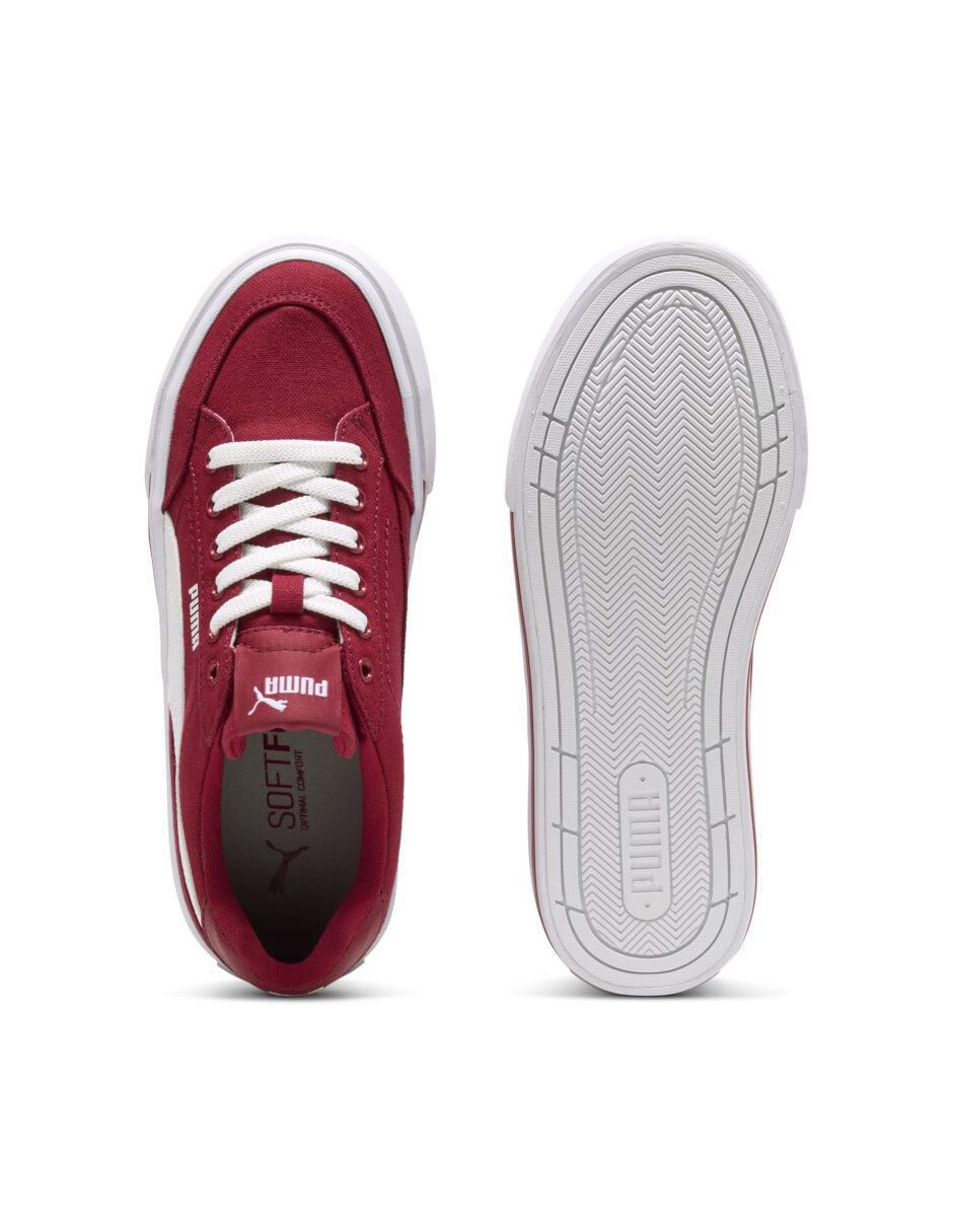 Tenis casual Court classic vulc platform de mujer 3
