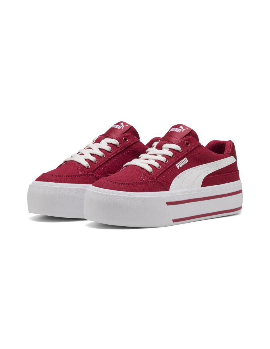 Tenis casual Court classic vulc platform de mujer 5