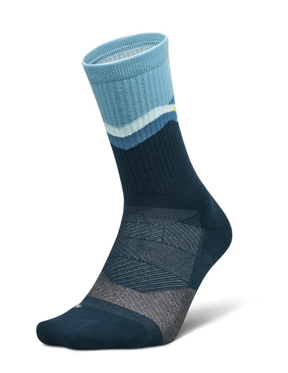 Calcetín compresión para correr unisex 1 par 3