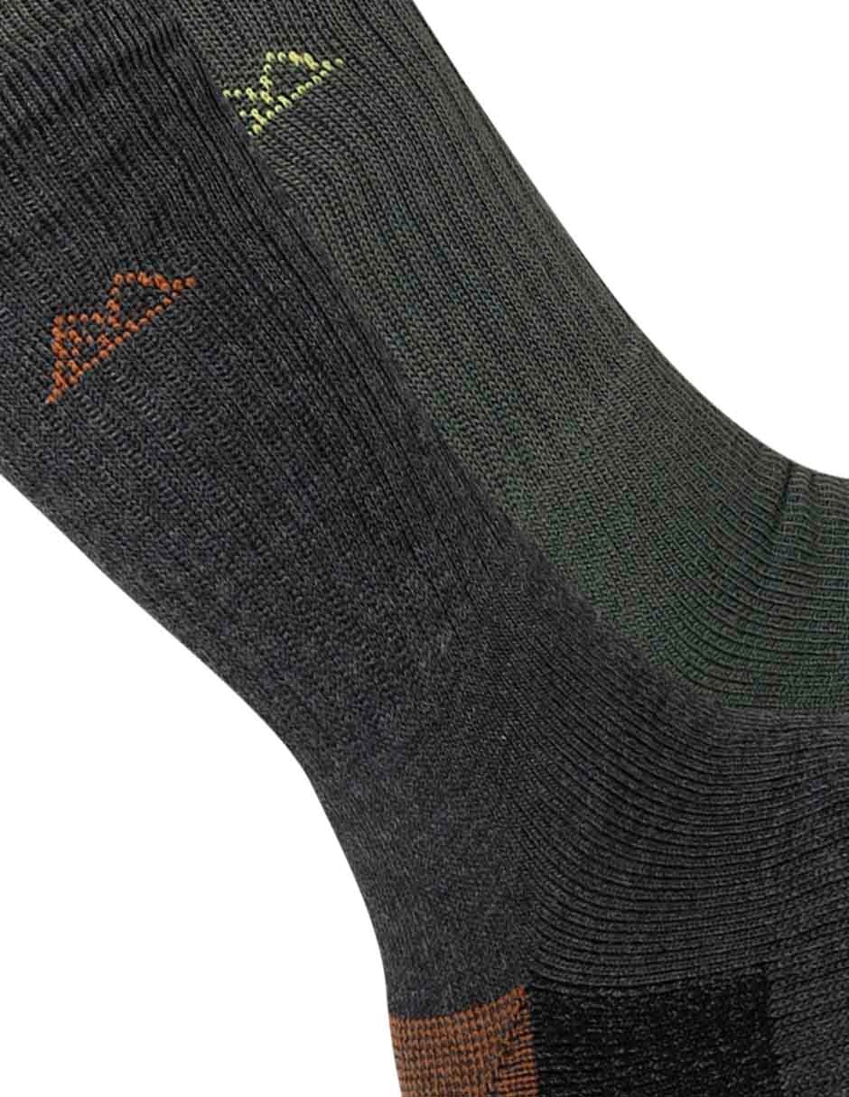 Set de calceta para outdoor para hombre 2 pares 6
