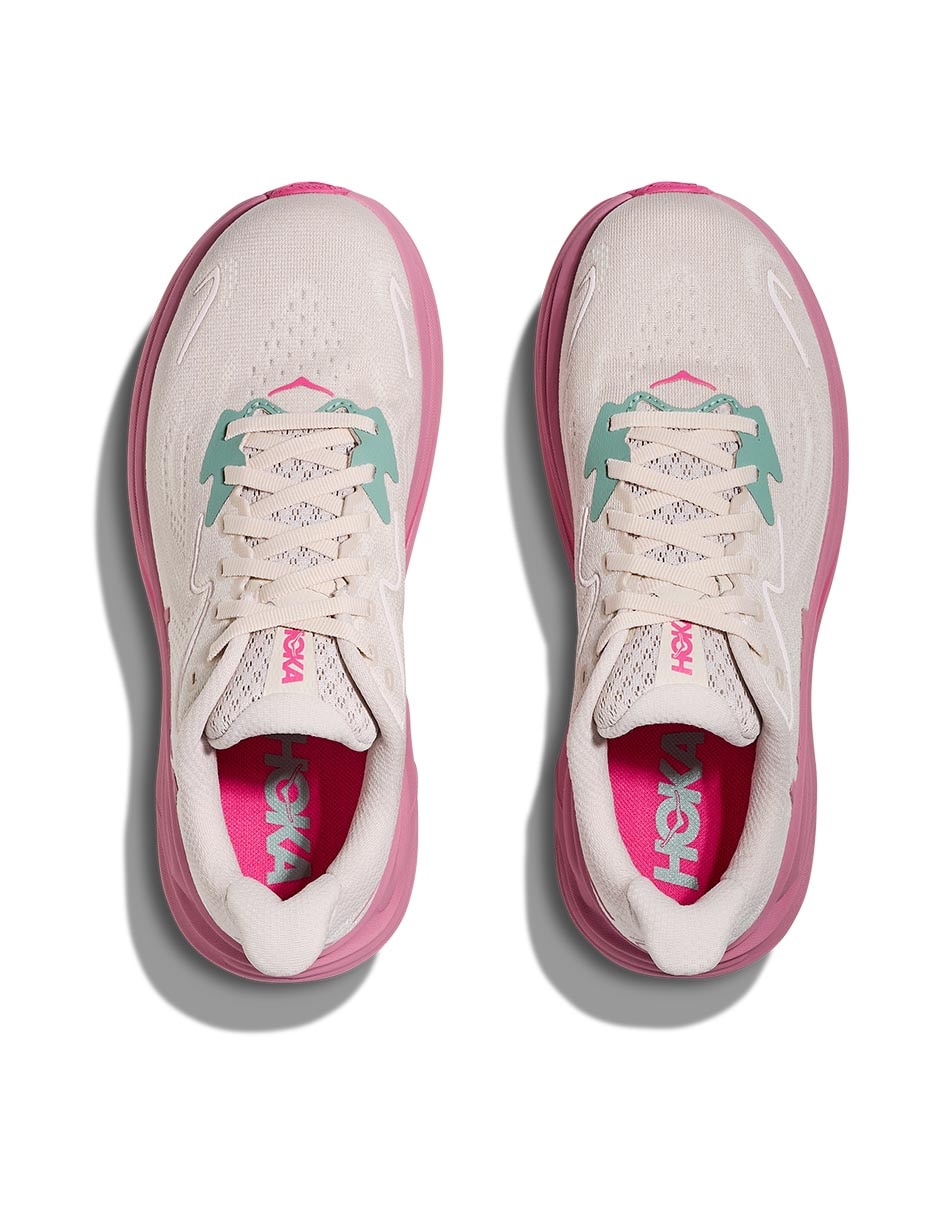 Tenis Clifton 10 para correr de mujer 8