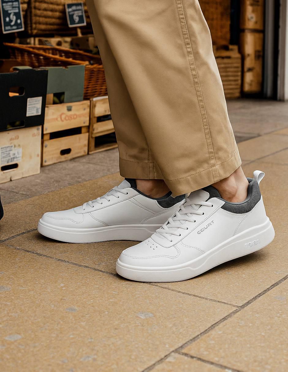 "tenis" "de piel" (si aplica) court oficial greenfinish court apolo "de" hombre "para" casual