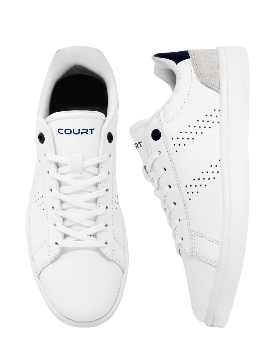 "tenis" "de piel" (si aplica) court oficial kubb greenfinish "de" hombre "para" casual