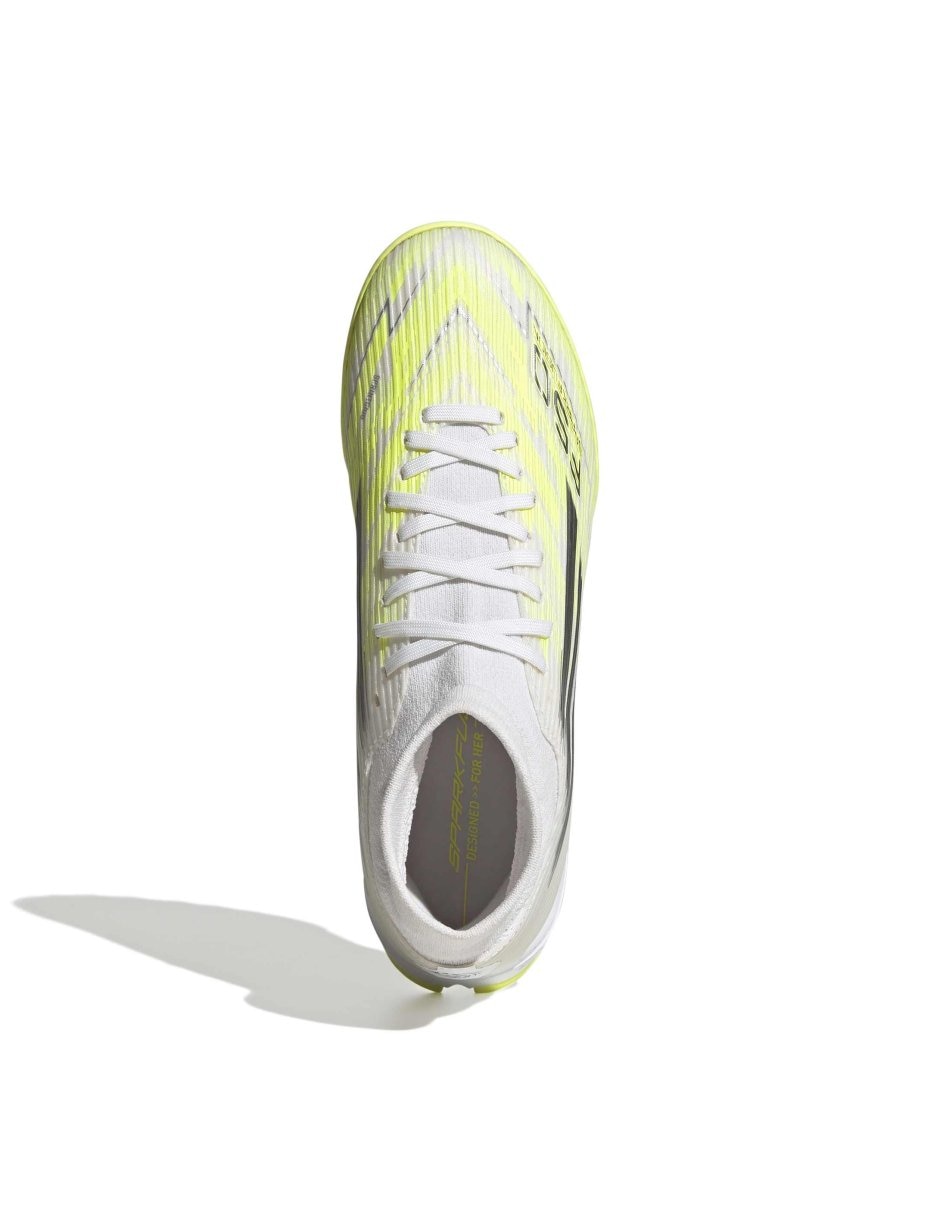 Tenis F50 Sparkfusion League Tf para fútbol de mujer 3