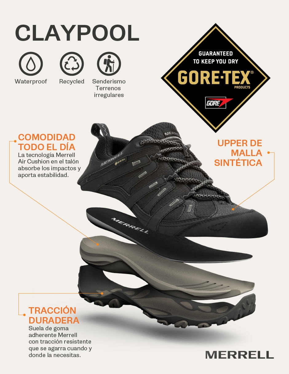 Tenis Claypool de mujer para hiking 2