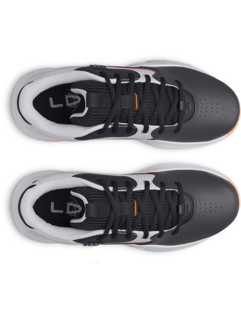 Tenis UA Lockdown 7 Gry para básquetbol unisex 10