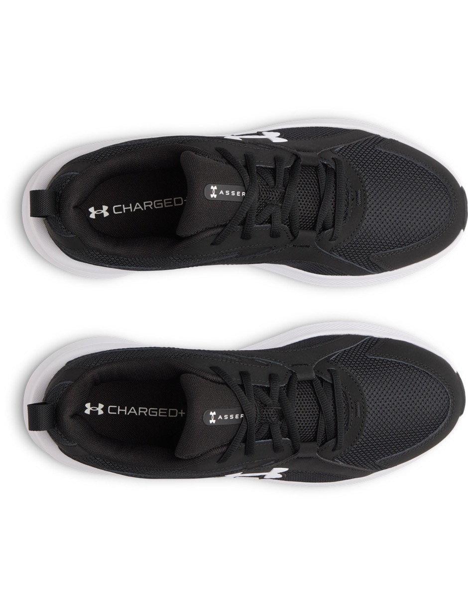 Tenis UA Assert 11BLK para correr de hombre 5