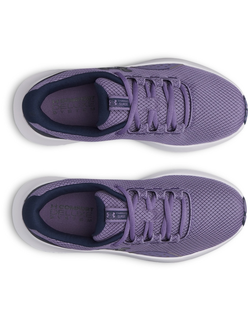 Tenis UA W Charged Surge 4 para correr de mujer 10