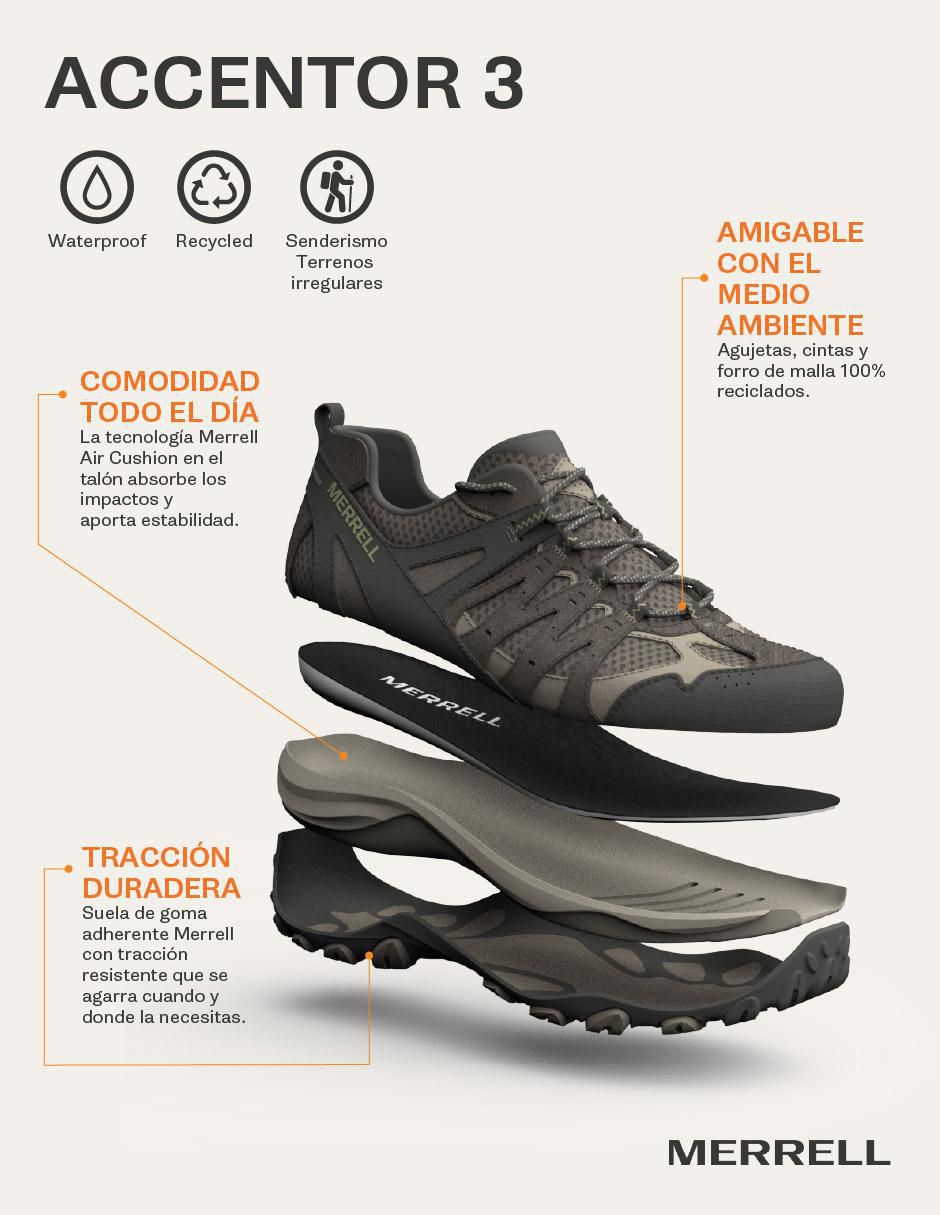 Tenis Accentor de hombre para hiking 2