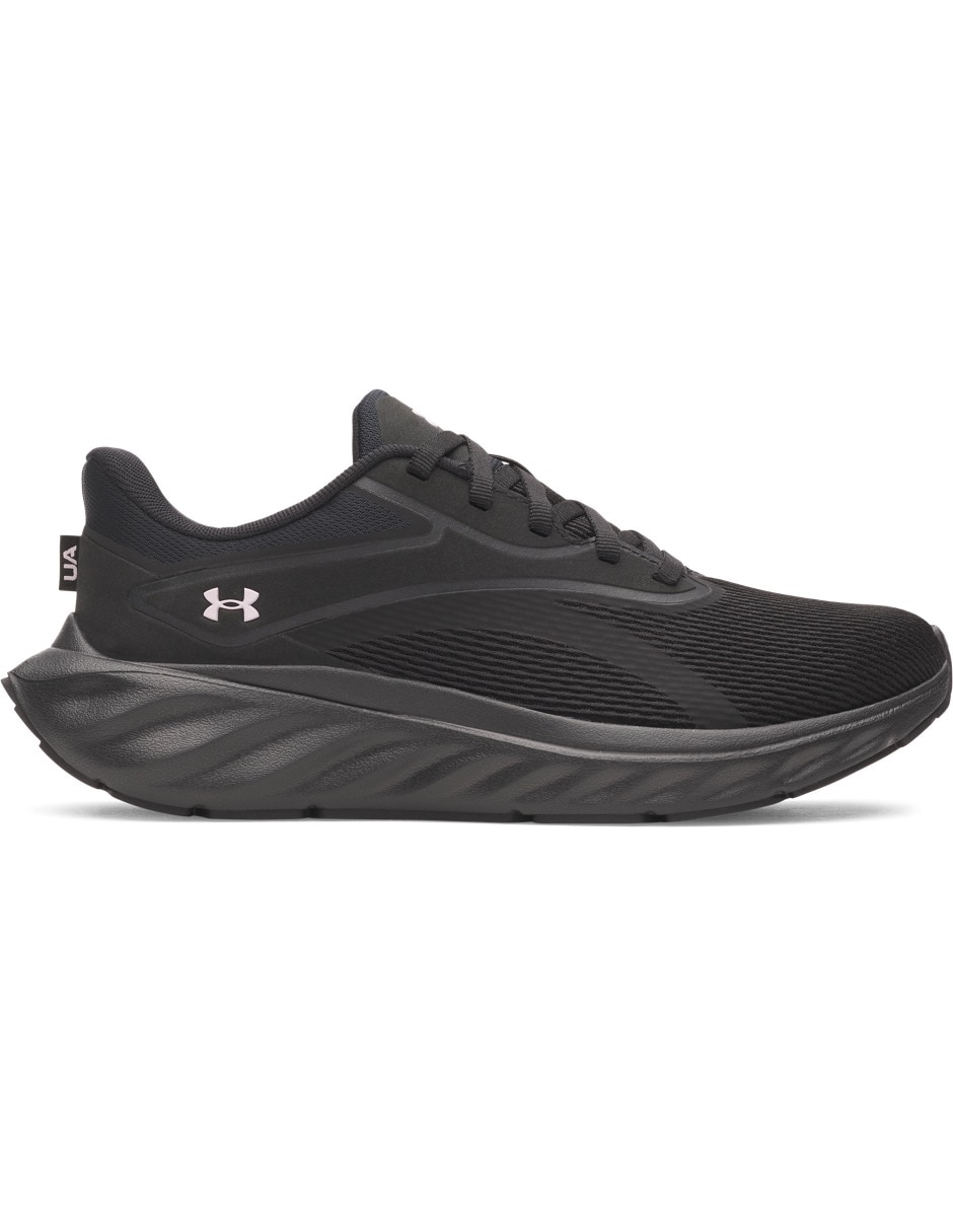 Tenis Ua W Ascendblk para correr de mujer 2