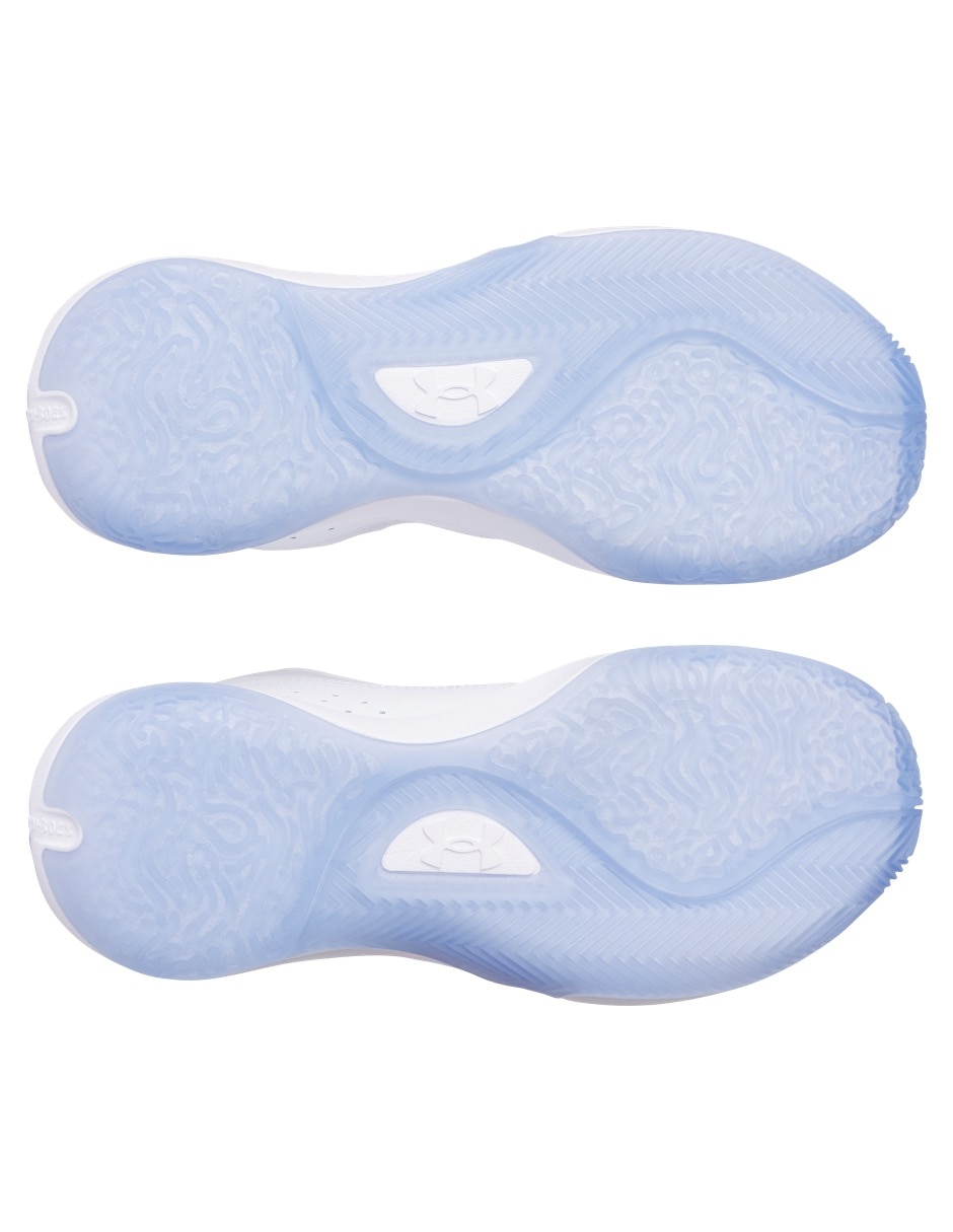 Tenis UA Lockdown 7WHT para básquetbol unisex 4